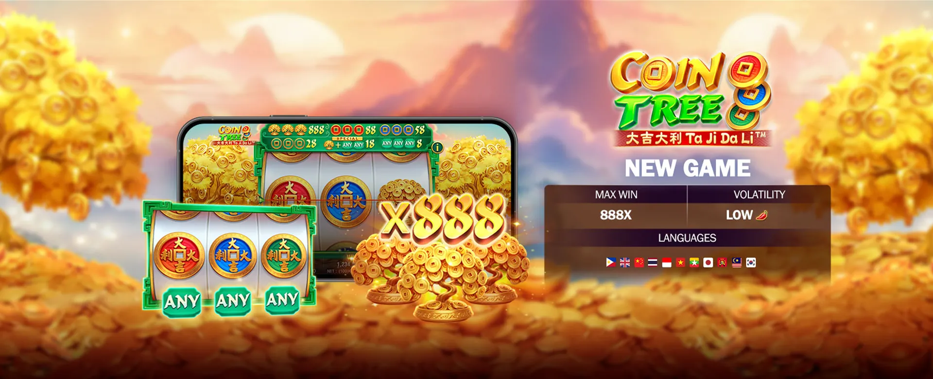 JL 8888 online gaming banner showing exciting casino games and promotions